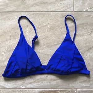 Royal Blue Bathing Suit Top